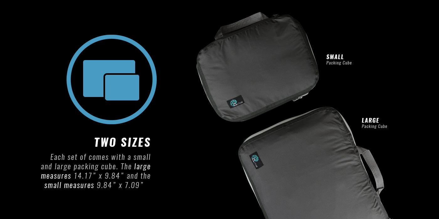 Acteon cheap packing cubes